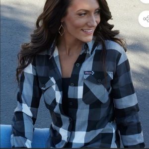🏁 Dixxon Finish Line Women’s Flannel 🏁 Size XL